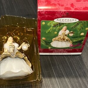 2000 Hallmark Celebration Barbie Ornament #1 in series